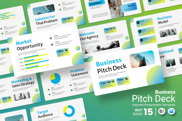 Business Pitch Deck Keynote Template Guide
