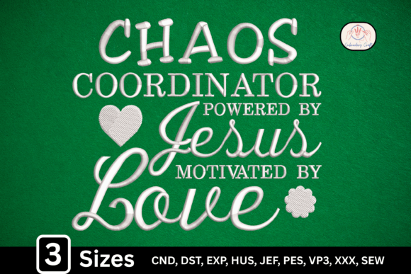 Chaos Coordinator Powered by Jesus Design