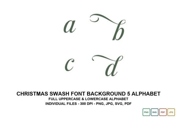 Christmas Swash Font Background 5: Strategic Design Value for Creators and Entrepreneurs