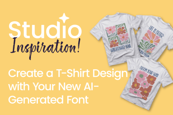 Custom AI Fonts for T-Shirt Design