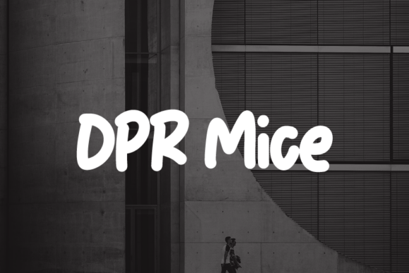 Dpr Mice: A Guide to Bold, Rounded Typography