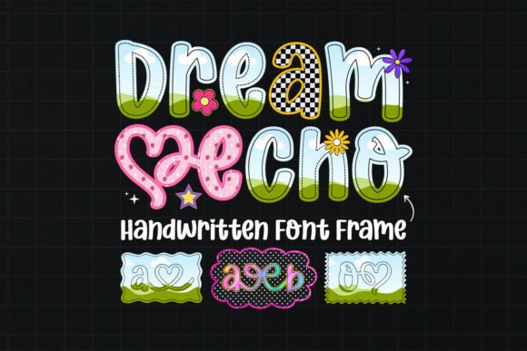 Dream Echo Canva Font Frame Template Guide