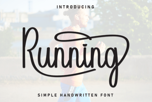 Elevating Visual Identity with Running: A Modern Script Typeface