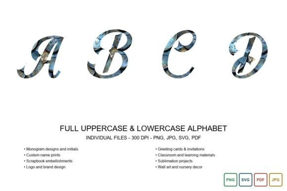 Elevating Visual Storytelling: The Strategic Value of Blue Mosaic Script Alphabet in Modern Design