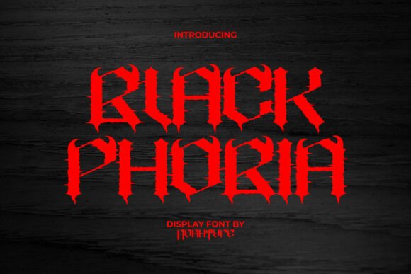 Evaluating Black Phobia for Horror and Metal Design Projects