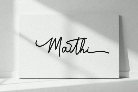 Evaluating Maithi: When a Modern Monoline Script Fits Your Design Needs