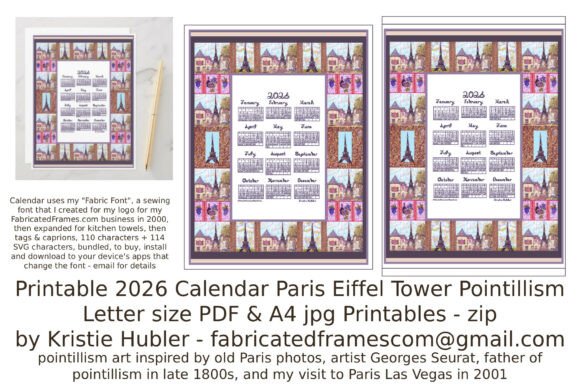 Evaluating the 2026 Calendar Paris Eiffel Tower Collage for Art-Inspired Planning