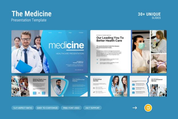 Medicine PowerPoint Presentation Template Guide