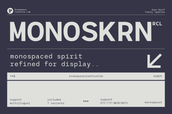 Monoskrn: Strategic Typography for Clarity and Modern Brand Positioning
