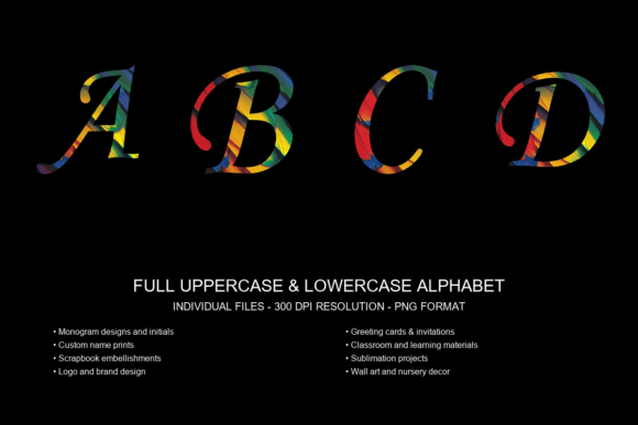 Monotype Corsiva Font Art Set: A Unique Blend of Typography and Illustration