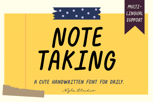 Note Taking Font: Evaluating Handwritten Typography for Personal and Professional Design