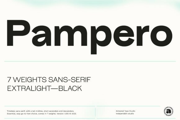 Pampero: Integrating a Timeless Sans-Serif Into Your Design Workflow