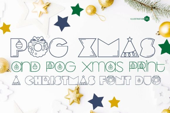 Pog Xmas Duo: Redefining Modern Holiday Typography