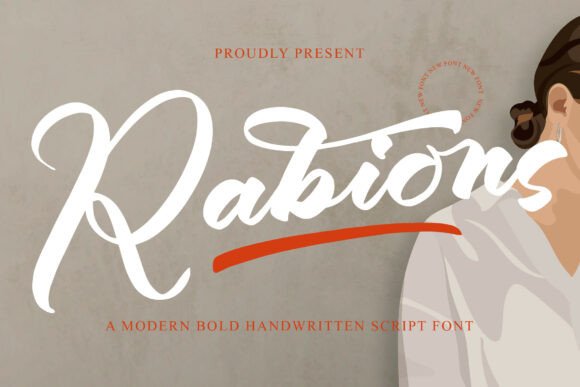 Rabions Font: Elevating Design with Modern Elegance